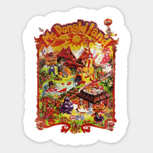 McDonaldland - McDonald's Restaurant Sticker