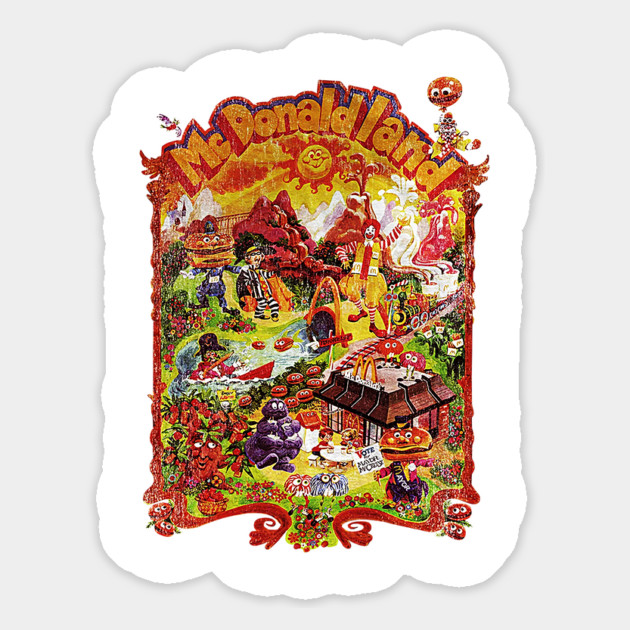 McDonaldland - McDonald's Restaurant Magnet by nicklower