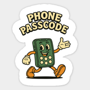 Phone Passcode designs Magnet