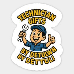 Technician nework quote Sticker