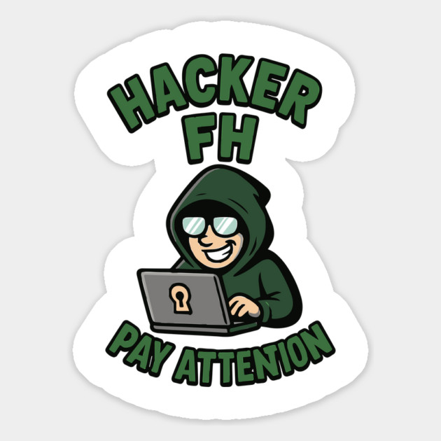 Hacker FH Magnet by Marketing's Store