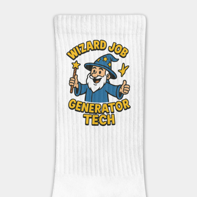 Wizard Job Title Quote - Funny Generator by Marketing's Store