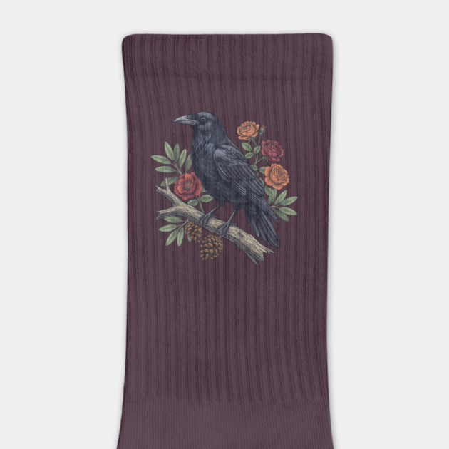 Mysterious Raven Nature Gothic Aesthetic by BirdsnStuff