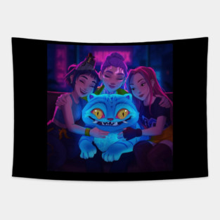 Derpy Tiger Tapestry