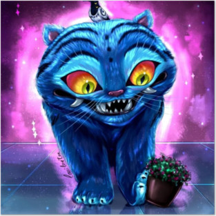 Derpy Tiger Posters and Art