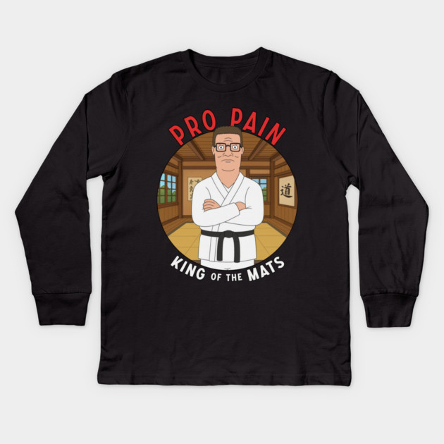 Pro Pain - King of the Mats Kids Long Sleeve T-Shirt by Tv Moments