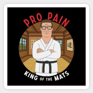 Pro Pain - King of the Mats Magnet