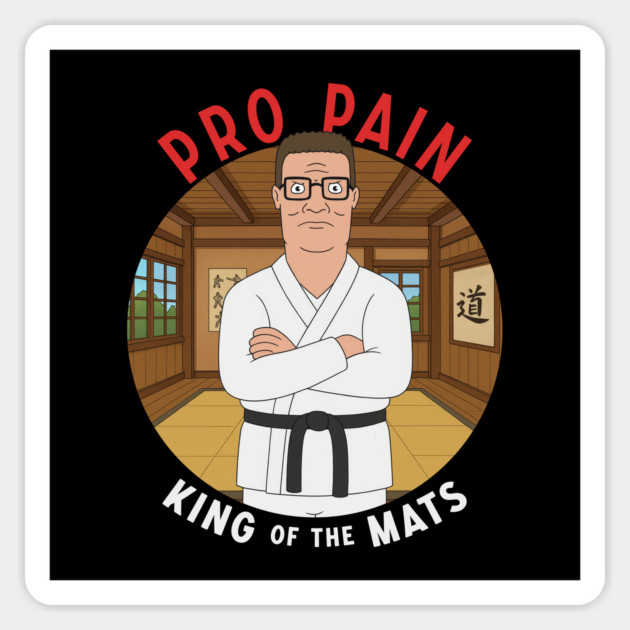 Pro Pain - King of the Mats Magnet by Tv Moments