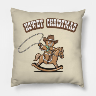 Howdy Christmas Pillow