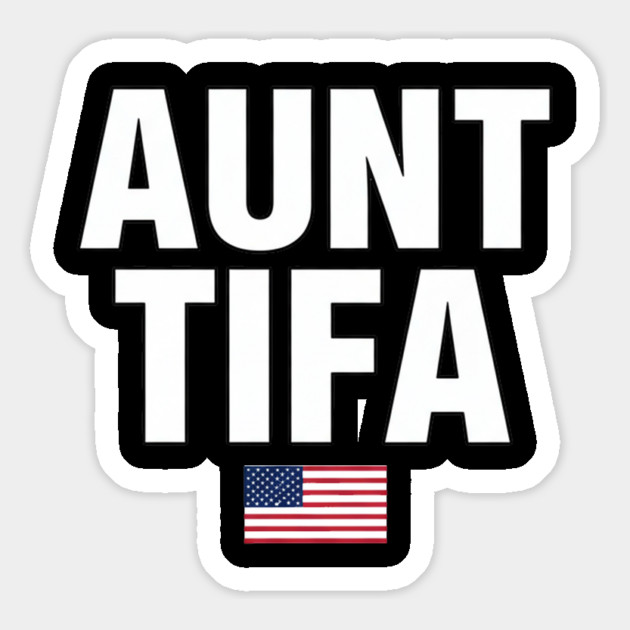 Aunt Tifa American Flag | Proud Aunt Gift Patriotic Family Magnet by ArtistTee ⭐⭐⭐⭐⭐