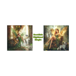 Scottish Faerie Highland Magic T-Shirt