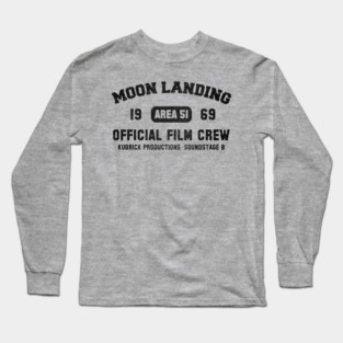 Moon Landing Film Crew Long Sleeve T-Shirt