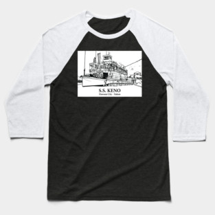 S.S. Keno - Dawson City YT Baseball T-Shirt