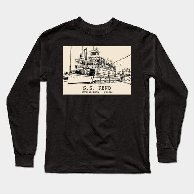 S.S. Keno - Dawson City YT Long Sleeve T-Shirt by Lakeric
