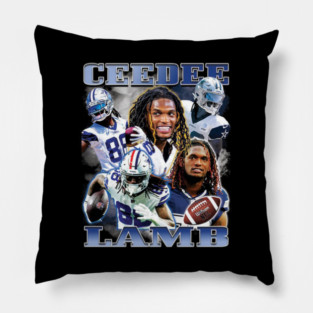 Ceedee Lamb Vintage Collage Pillow