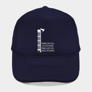 Tom Petty Free Fallin' Lyric Hat