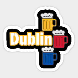 Pittsburgh Steelers Dublin 2025 Irish Beer Magnet