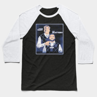 Jaxson Dart & Cam Skattebo Family Portrait Baseball T-Shirt