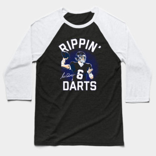 Jaxson Dart Rippin' Darts Baseball T-Shirt