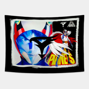Gatchaman Battle Of The Planets Tapestry