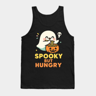 Ghost Foodie – Pumpkin Ramen Tank Top