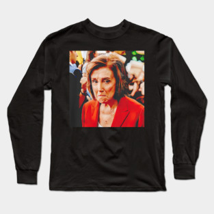 Cryin’ Nancy Pelosi Long Sleeve T-Shirt