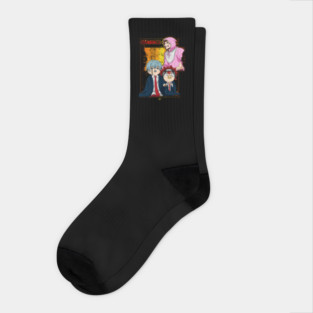 Mashle Magic and Muscles Anime Art Socks