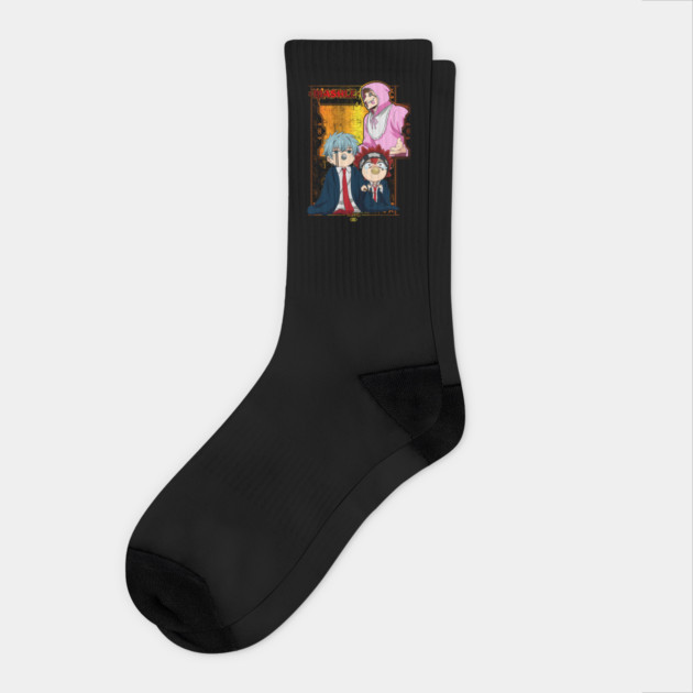 Mashle Magic and Muscles Anime Art Socks by Otaku Vibes