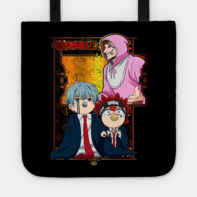 Mashle Magic and Muscles Anime Art Tote by Otaku Vibes