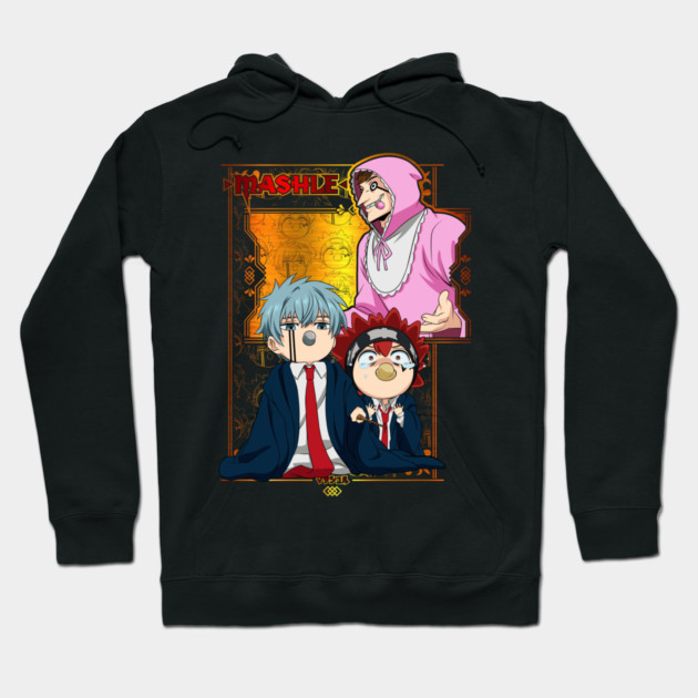 Mashle Magic and Muscles Anime Art Hoodie by Otaku Vibes