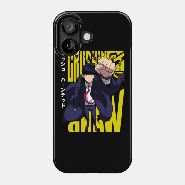 Mash - Mashle Magic and Muscles Phone Case by Otaku Vibes