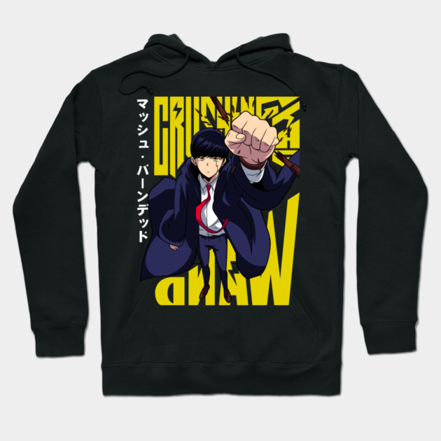 Mash - Mashle Magic and Muscles Hoodie by Otaku Vibes