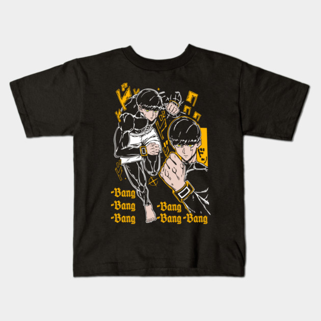 Mash - Mashle Magic and Muscles Cool Art Kids T-Shirt by Otaku Vibes
