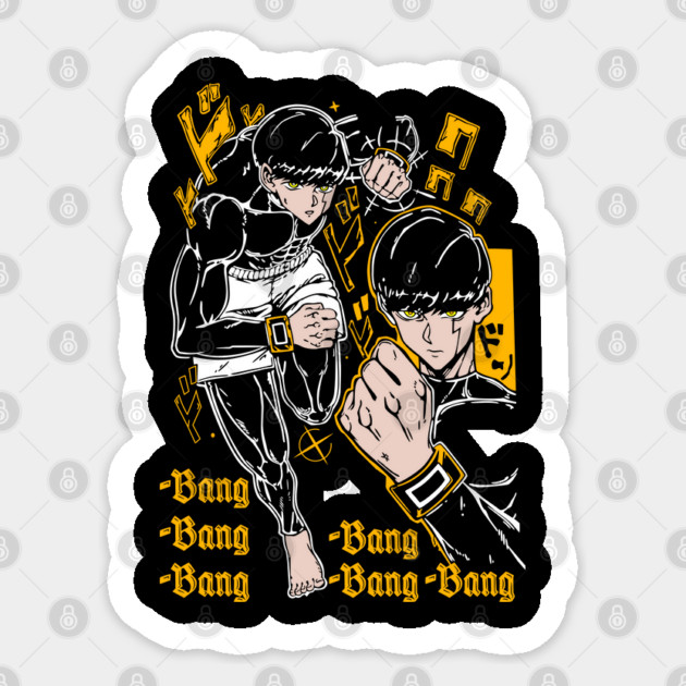 Mash - Mashle Magic and Muscles Cool Art Sticker by Otaku Vibes