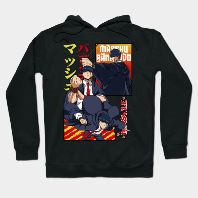 Mashle Magic and Muscles - Mash Cool Art Hoodie by Otaku Vibes
