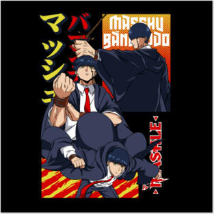 Mashle Magic and Muscles - Mash Cool Art Posters and Art