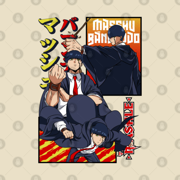 Mashle Magic and Muscles - Mash Cool Art by Otaku Vibes