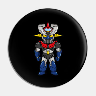 Cute Chibi Mazinger Z Robot Pin