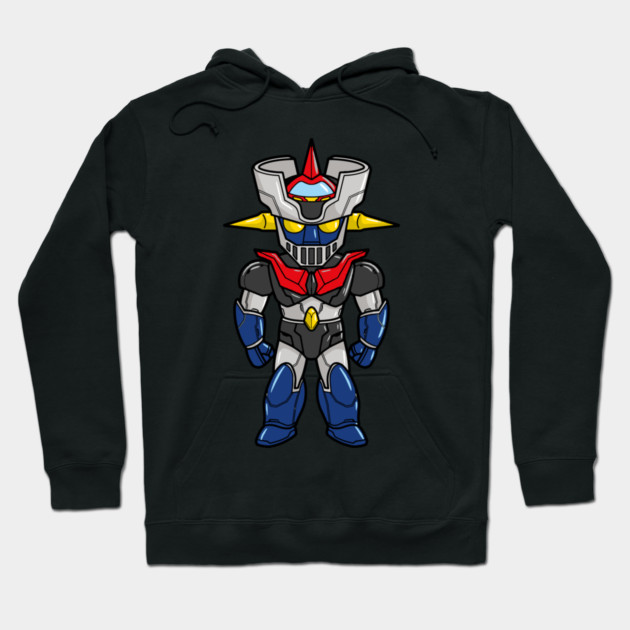 Cute Chibi Mazinger Z Robot Hoodie by Otaku Vibes
