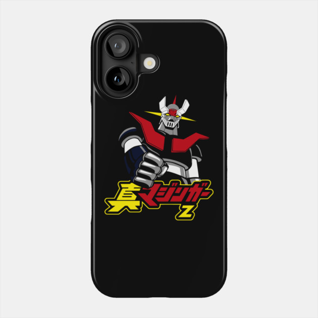 Mazinger Z Rocket Punch Retro Design Phone Case by Otaku Vibes