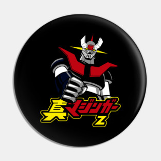 Mazinger Z Rocket Punch Retro Design Pin