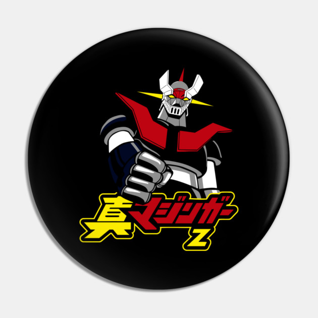Mazinger Z Rocket Punch Retro Design Pin by Otaku Vibes