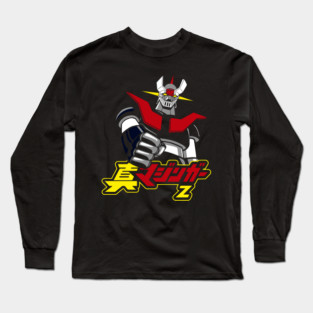 Mazinger Z Rocket Punch Retro Design Long Sleeve T-Shirt