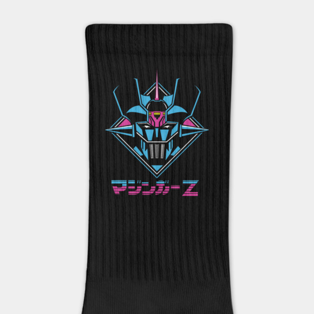 Mazinger Z Rocket Retro Design in Japanese by Otaku Vibes