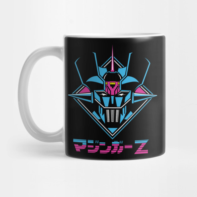Mazinger Z Rocket Retro Design in Japanese by Otaku Vibes
