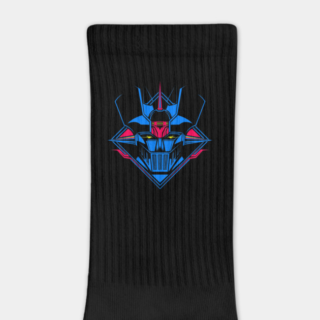 Mazinger Z Retro Robot Blue Design by Otaku Vibes
