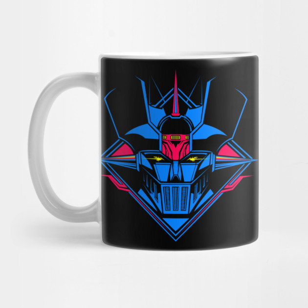Mazinger Z Retro Robot Blue Design by Otaku Vibes