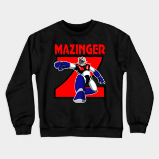 Mazinger Z Rocket Punch Design Crewneck Sweatshirt