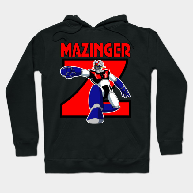 Mazinger Z Rocket Punch Design Hoodie by Otaku Vibes