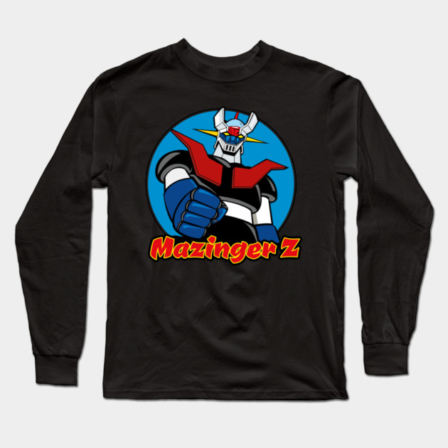 Mazinger Z Classic Anime Long Sleeve T-Shirt by Otaku Vibes